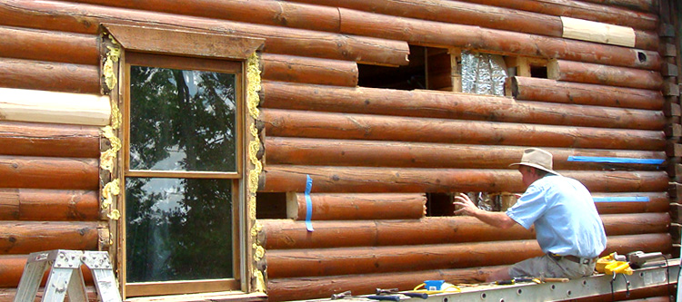Log Home Repair Martinsville City, Virginia